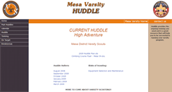 Desktop Screenshot of huddle.mesavarsity.org