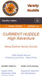 Mobile Screenshot of huddle.mesavarsity.org